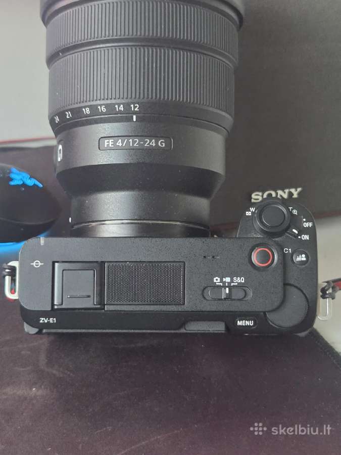 Sony Zv-e1 body - puiki būklė, full frame 4k 120p - nuotraukos Nr. 4