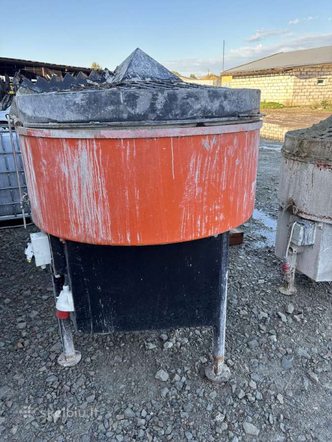 Betono maišyklė Bama 500l Master 11.0 kw, trifazė - nuotraukos Nr. 3