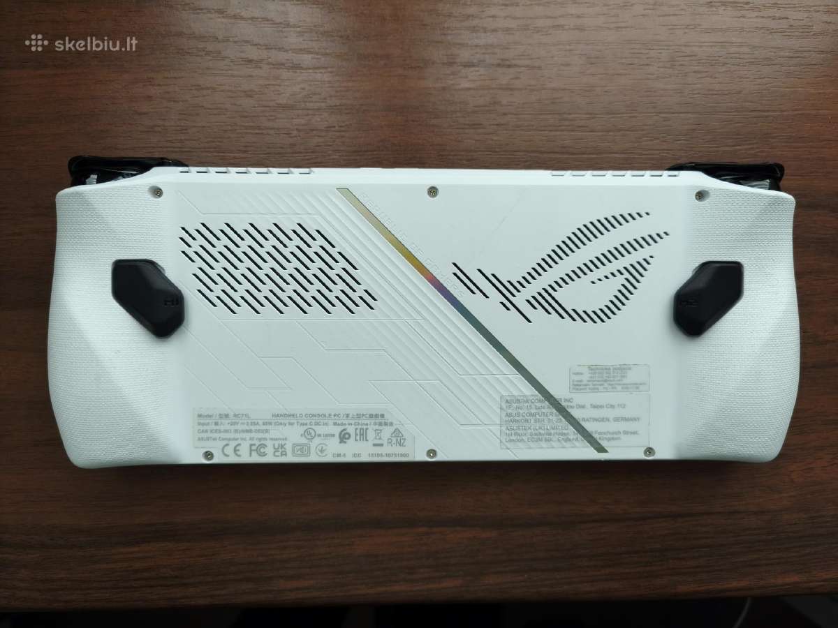 Asus Rog Ally Z1 Extreme 16gb/512gb - nuotraukos Nr. 3