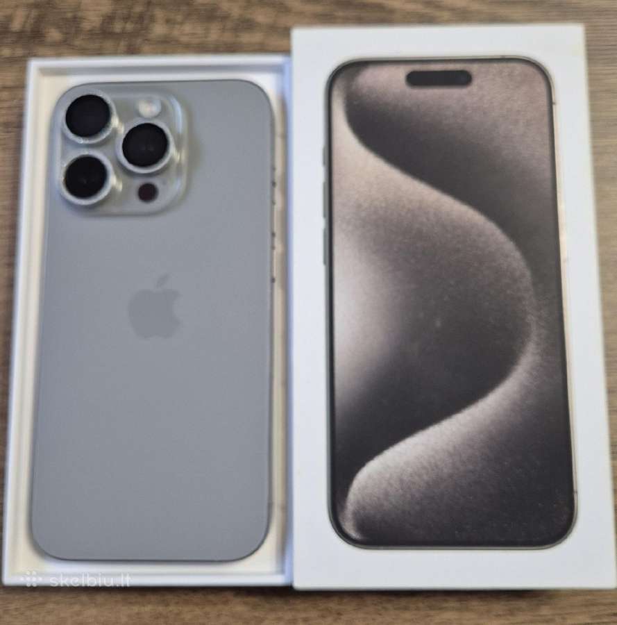 Apple iPhone 15 Pro 256 GB - nuotraukos Nr. 2