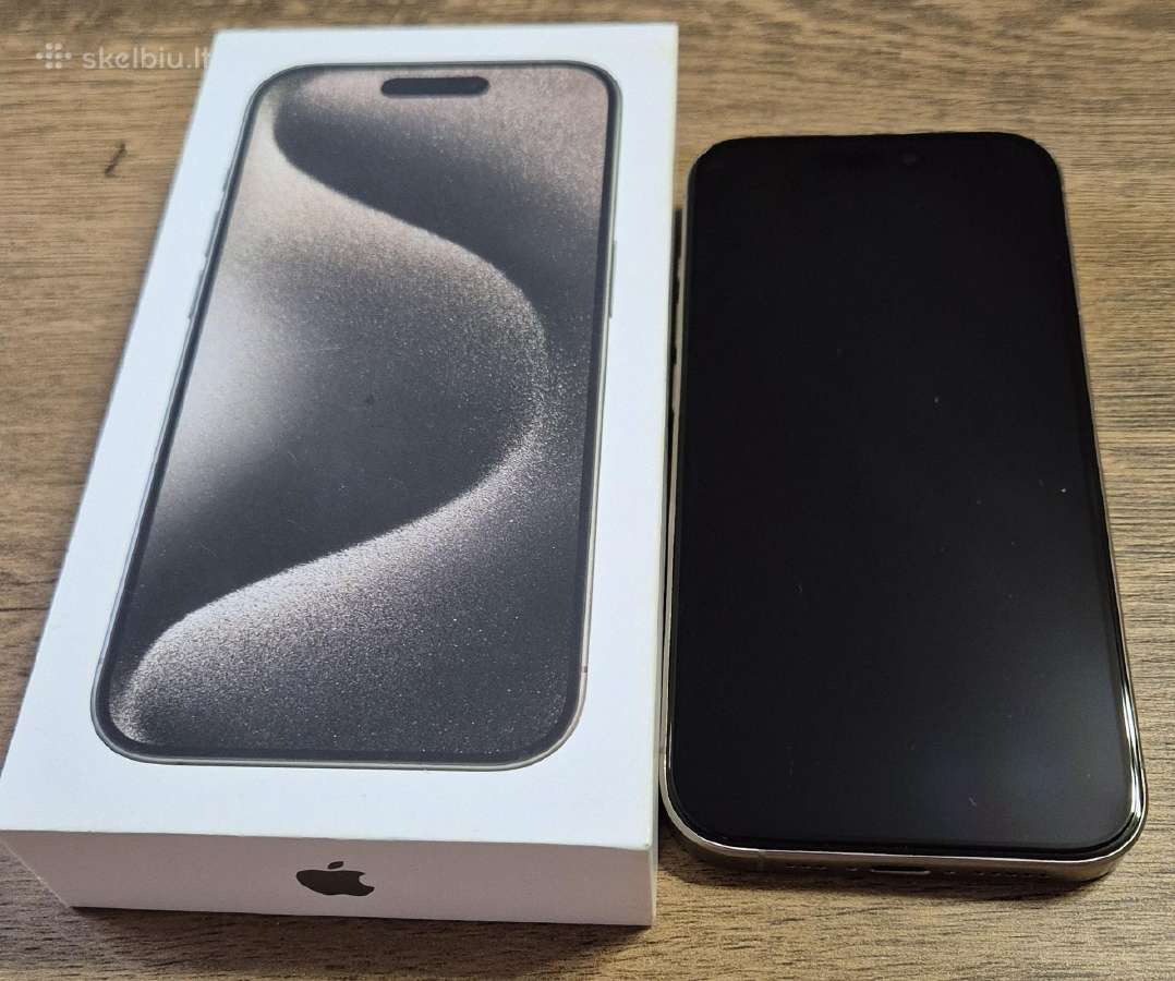 Apple iPhone 15 Pro 256 GB - nuotraukos Nr. 5