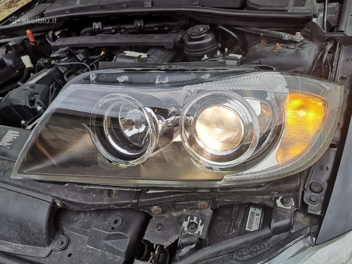 Bmw E90 E91 xenon priekiniai žibintai restauruoti - nuotraukos Nr. 2