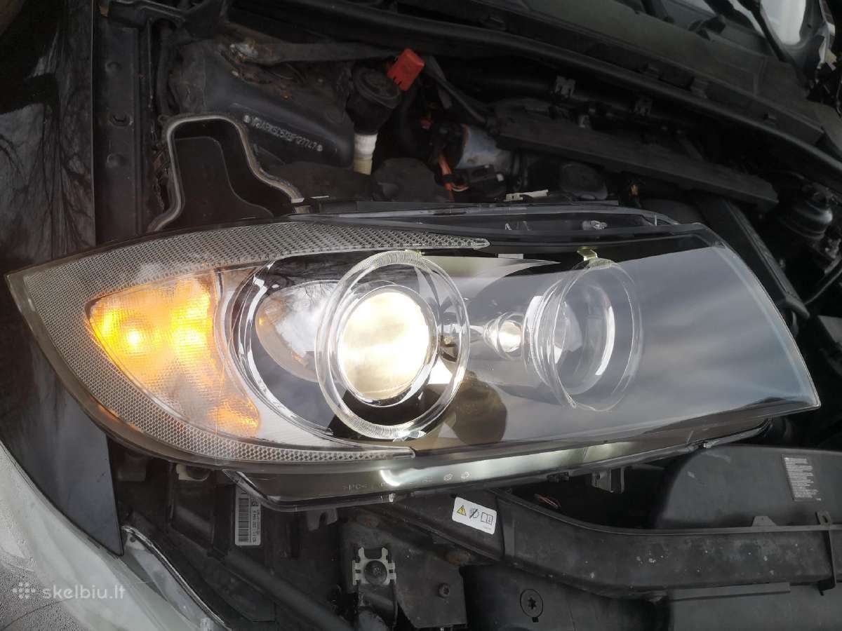 Bmw E90 E91 xenon priekiniai žibintai restauruoti - nuotraukos Nr. 3