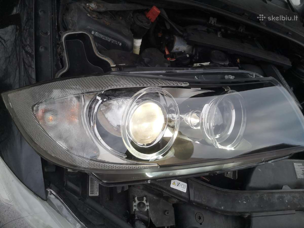Bmw E90 E91 xenon priekiniai žibintai restauruoti - nuotraukos Nr. 4