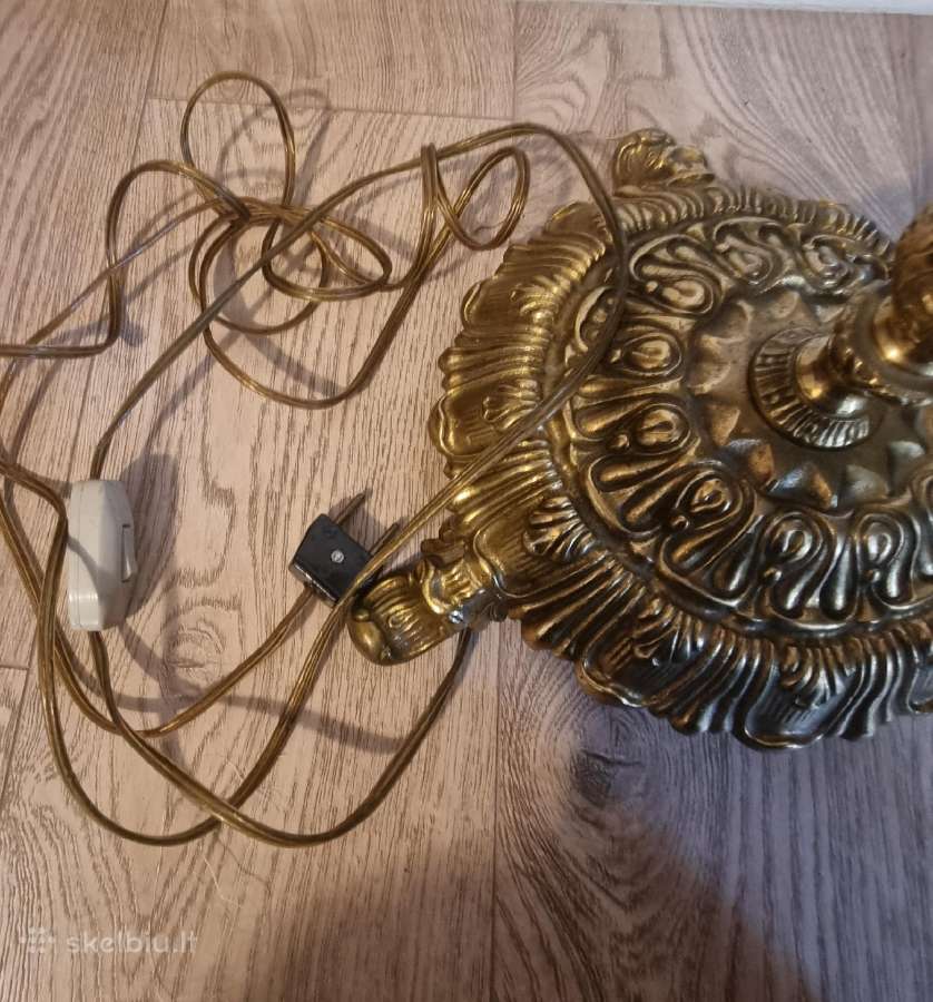 Retro,prabangus,tikros bronzos toršeras 155cm. - nuotraukos Nr. 13