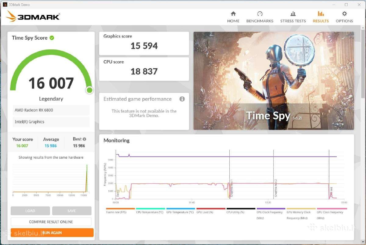 Xfx Rx 6800 16gb - nuotraukos Nr. 3