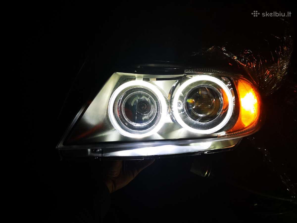 Bmw E90 E91 xenon priekiniai žibintai restauruoti - nuotraukos Nr. 7