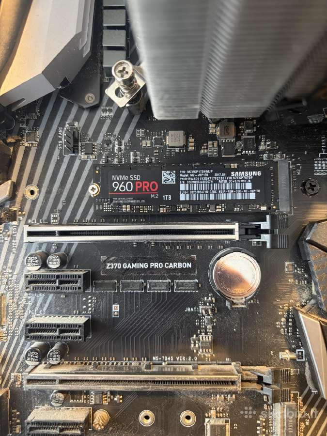 I7 8700k Rtx2060 32gb RAM nwme 1tb 960pro samsung - nuotraukos Nr. 3