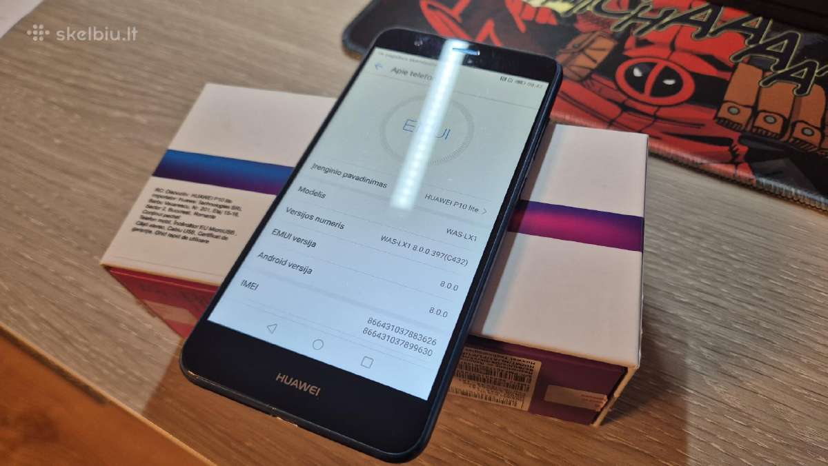 Huawei P10 lite Sapphire Blue - nuotraukos Nr. 3