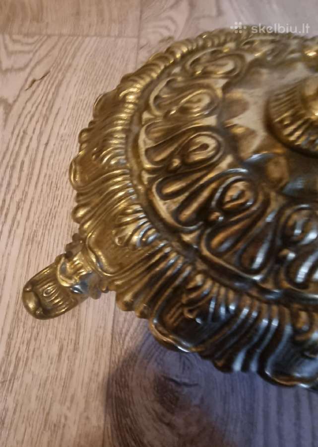 Retro,prabangus,tikros bronzos toršeras 155cm. - nuotraukos Nr. 12