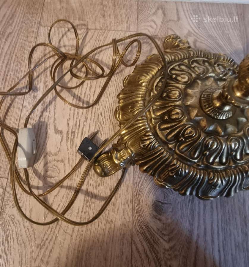 Retro,prabangus,tikros bronzos toršeras 155cm. - nuotraukos Nr. 13
