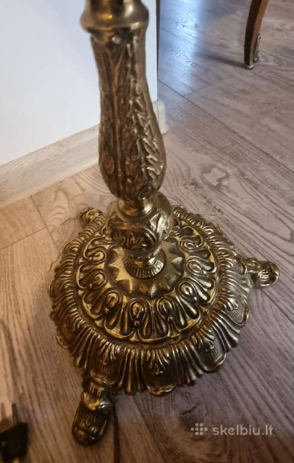 Retro,prabangus,tikros bronzos toršeras 155cm. - nuotraukos Nr. 11