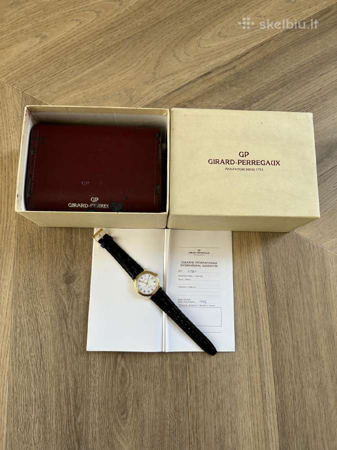 Girard Perregaux auksinis laikrodis - nuotraukos Nr. 8
