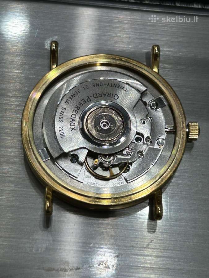 Girard Perregaux auksinis laikrodis - nuotraukos Nr. 15