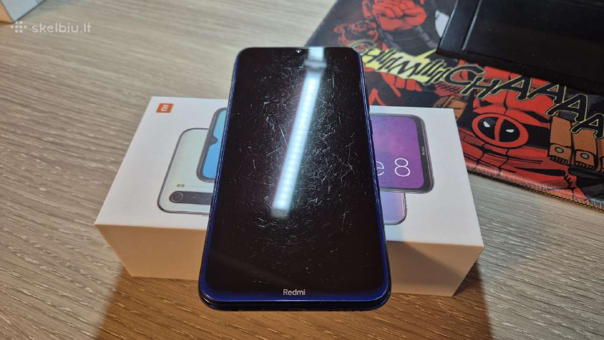 Redmi Note 8 Neptune Blue - nuotraukos Nr. 2