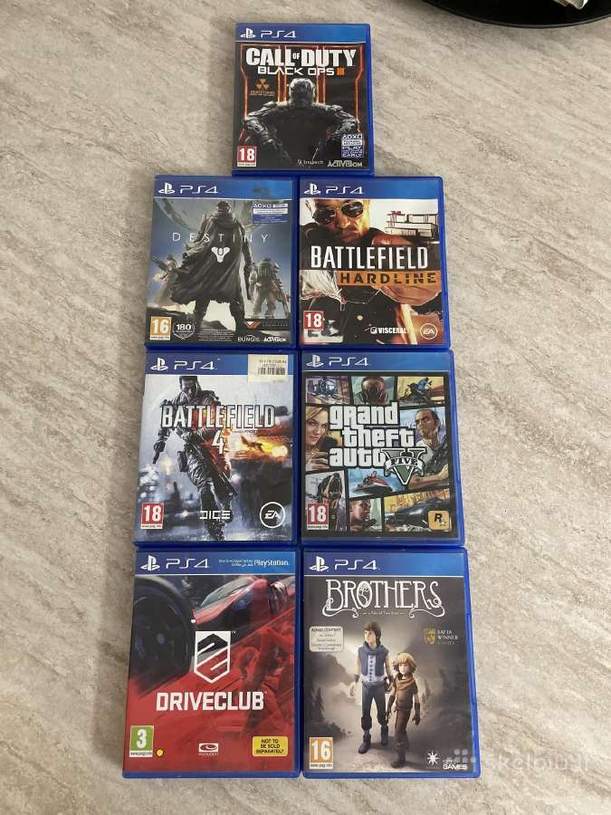 Ps4 Pro 1tb su žaidimais - nuotraukos Nr. 3