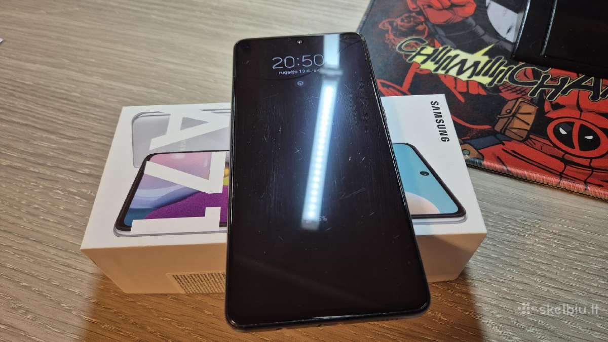 Samsung Galaxy A71 Haze Crush Silver - nuotraukos Nr. 2