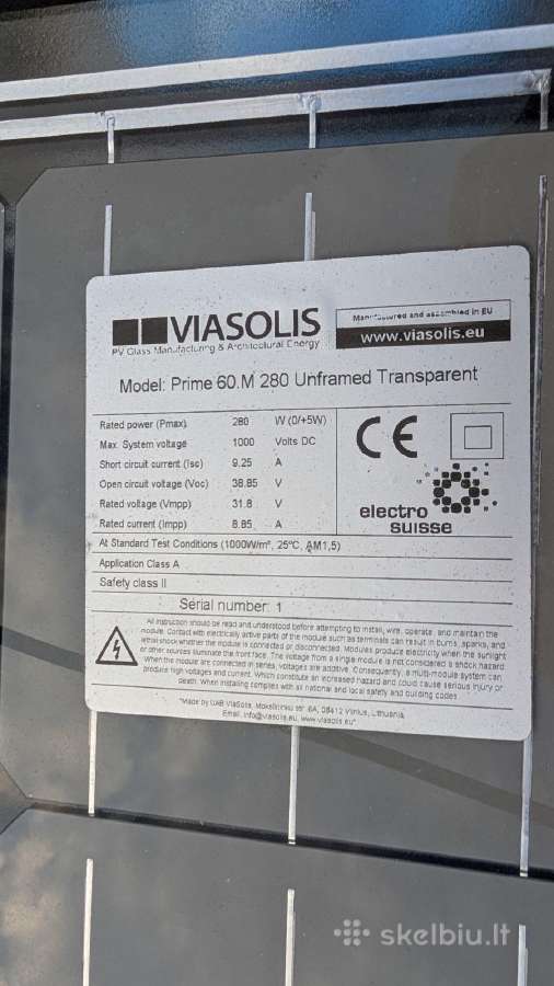 Saulės elektrinė 5kw - nuotraukos Nr. 2