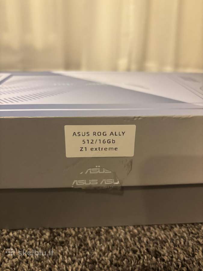 Asus Rog Ally Z1 extreme 512/16gb+docking station! - nuotraukos Nr. 3