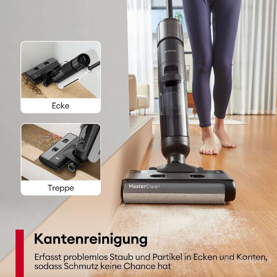 Ultenic Ac1 Pro plaunantis siurblys šluota - nuotraukos Nr. 5