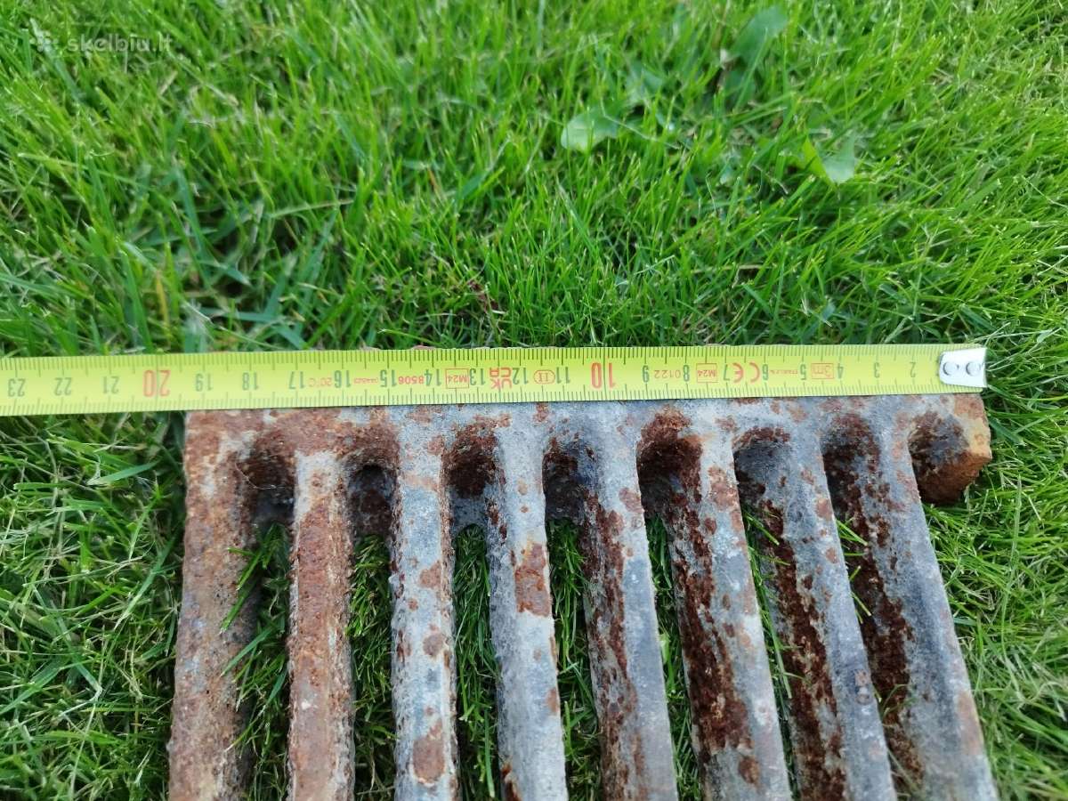 Ketaus pelenų grotelės krosniai 30x20 cm - nuotraukos Nr. 5