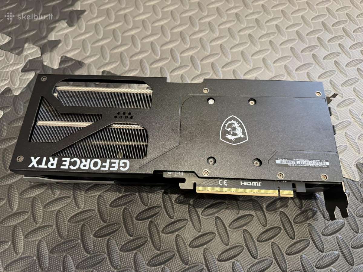 Msi Geforce Rtx 5070 Ti Ventus 3x Oc 16 GB - nuotraukos Nr. 3