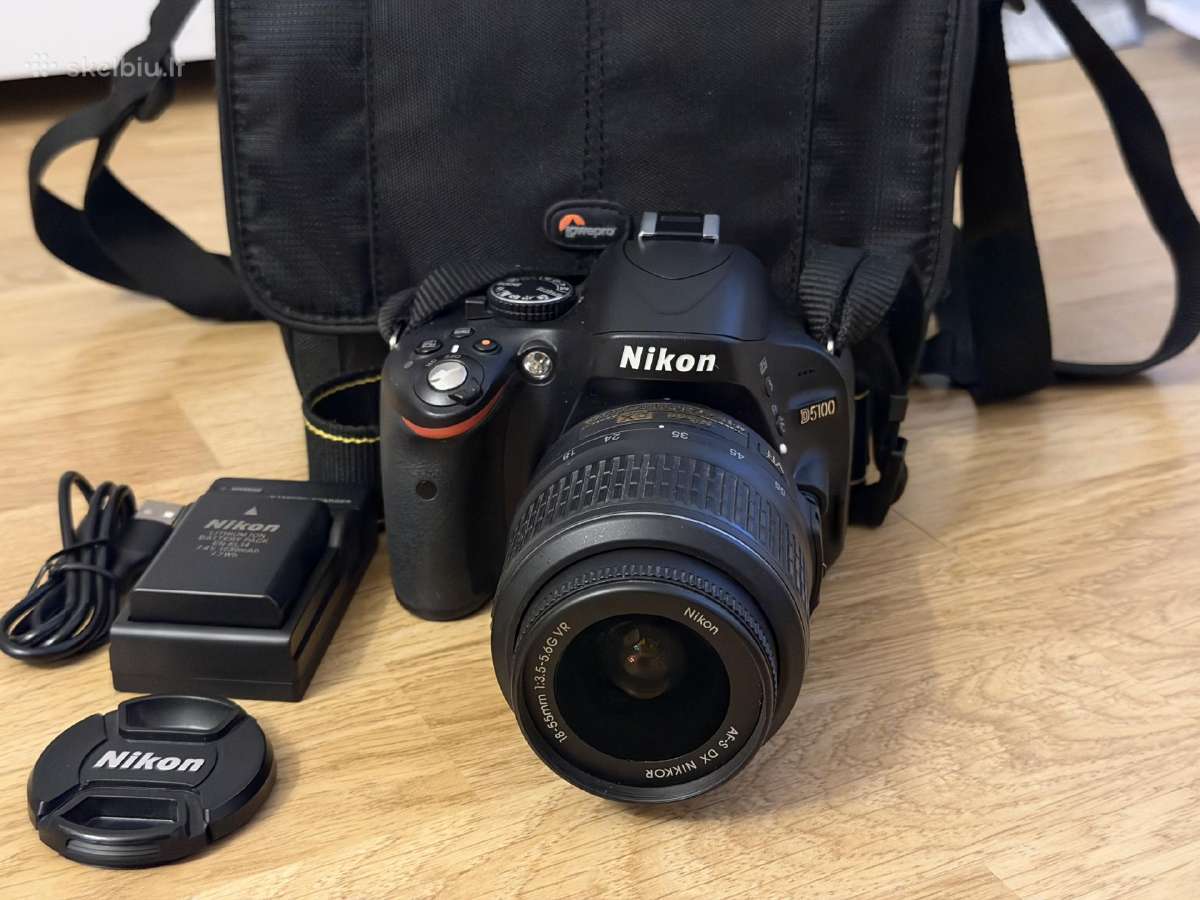 Nikon D5100 / 18-55mm Af-s / 14k kadrų - nuotraukos Nr. 3