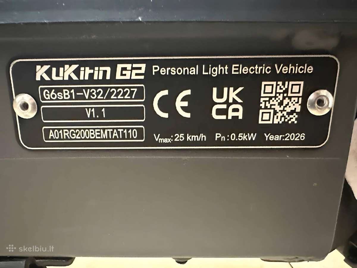 Kukirin G2 - nuotraukos Nr. 6