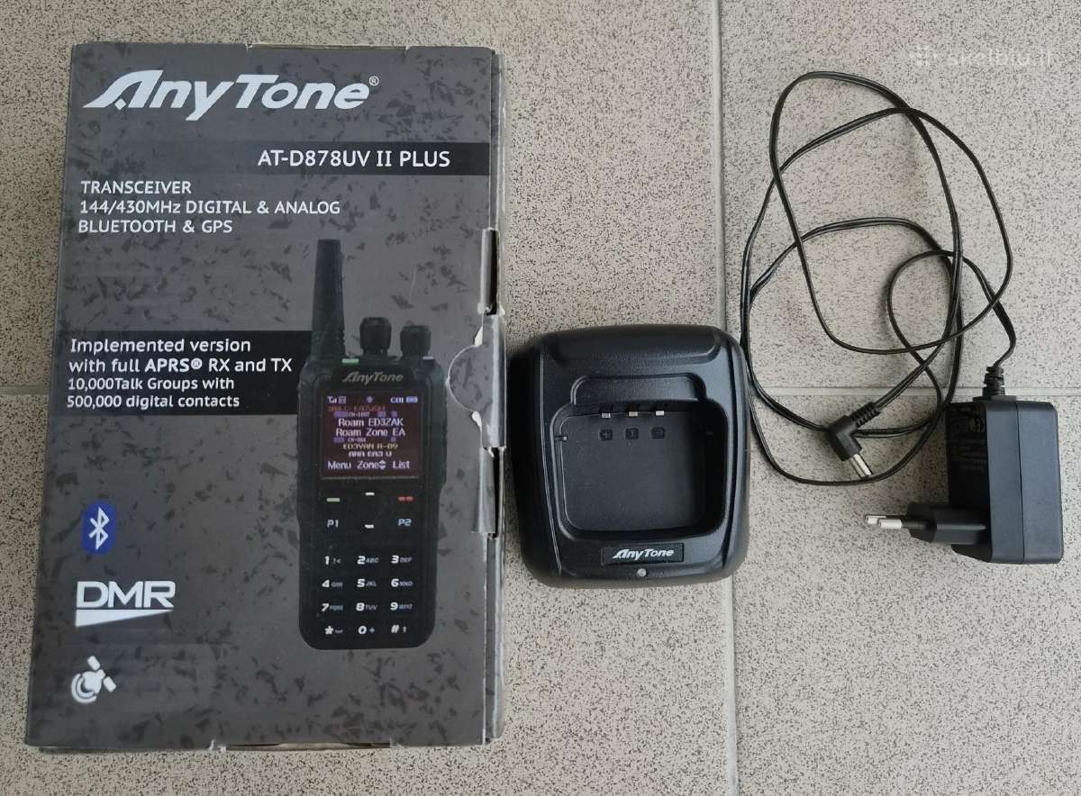 Radio stotelė Anytone At-d878uvii Plus - nuotraukos Nr. 2