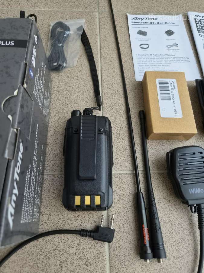 Radio stotelė Anytone At-d878uvii Plus - nuotraukos Nr. 3