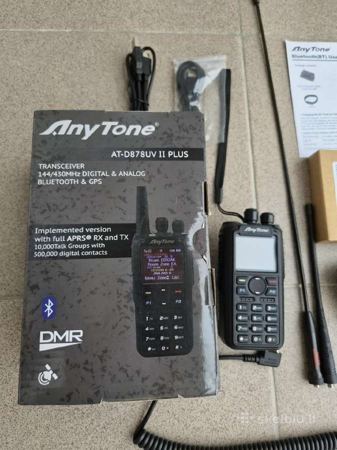Radio stotelė Anytone At-d878uvii Plus - nuotraukos Nr. 4