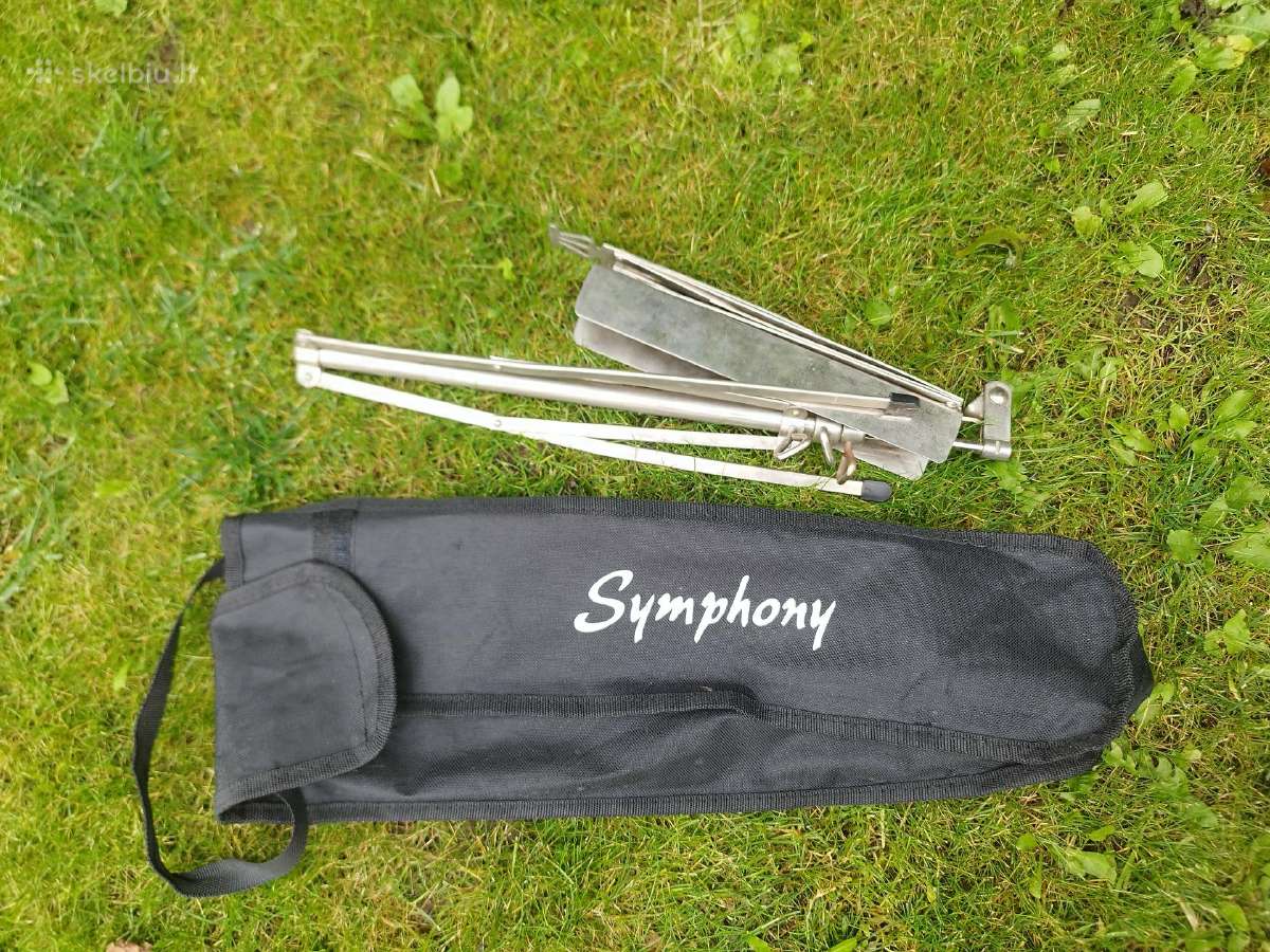 Metalinis natų pultas sulankstomas – kompaktiškas - nuotraukos Nr. 11