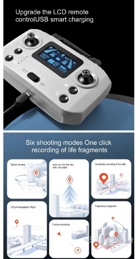 Galingas GPS dronas S155 Pro Max - nuotraukos Nr. 7