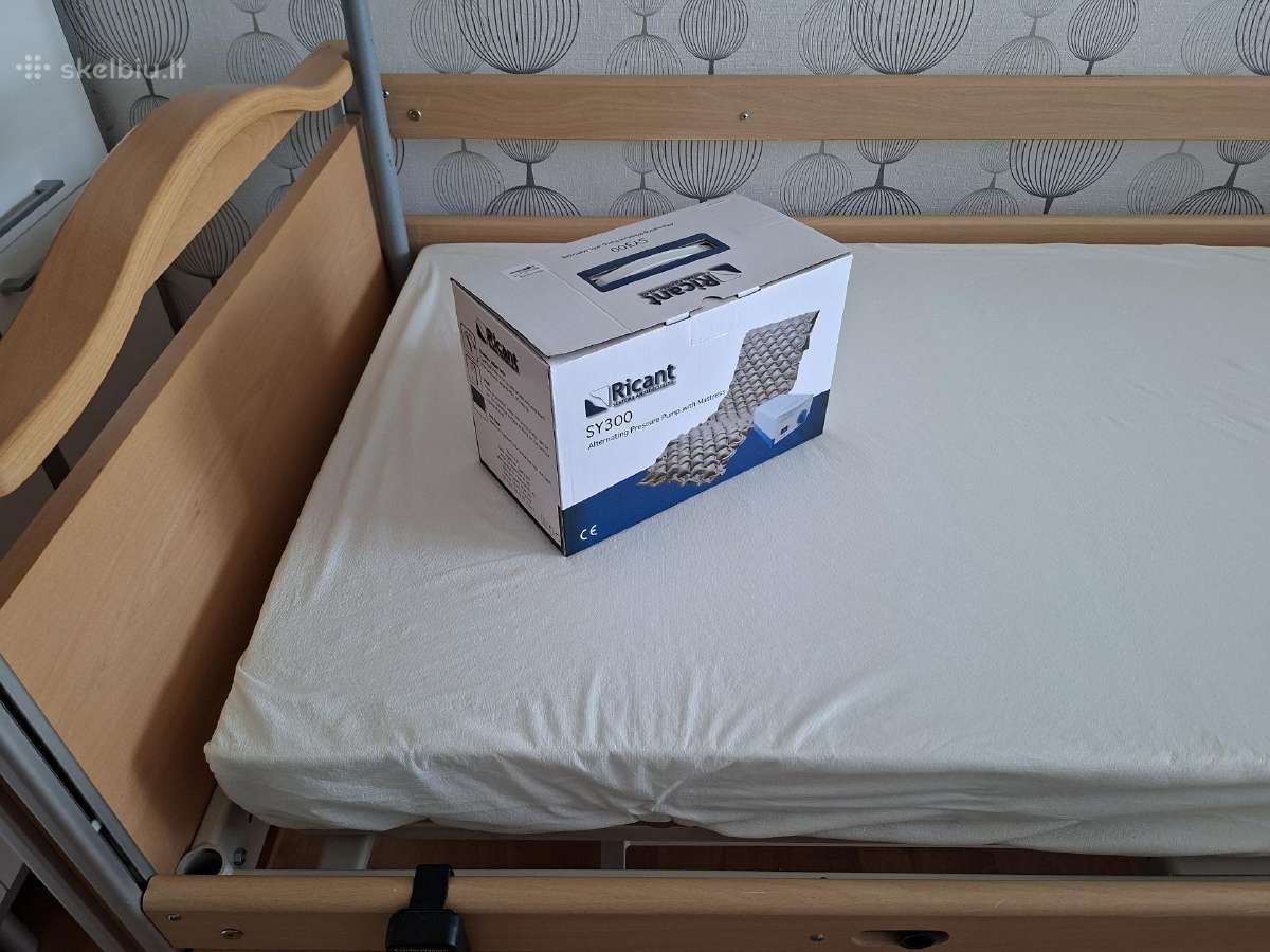 Parduodama naudota funkcinė slaugos lova - nuotraukos Nr. 6
