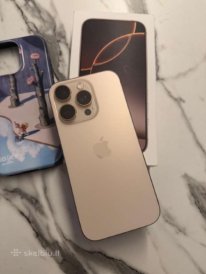 Apple iPhone 16 Pro 128gb Desert Titanium - nuotraukos Nr. 2