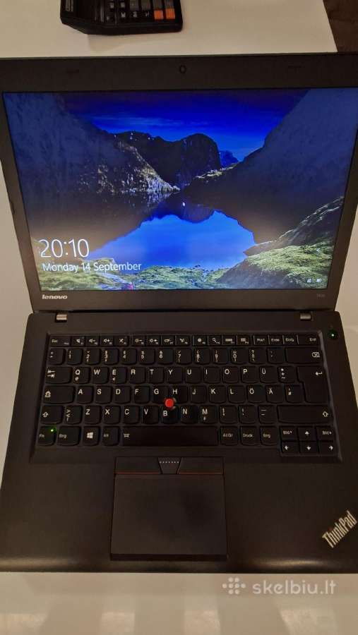 Nešiojamas kompiuteris Lenovo T450 - nuotraukos Nr. 2