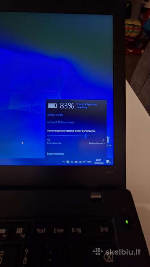 Nešiojamas kompiuteris Lenovo T450 - nuotraukos Nr. 5