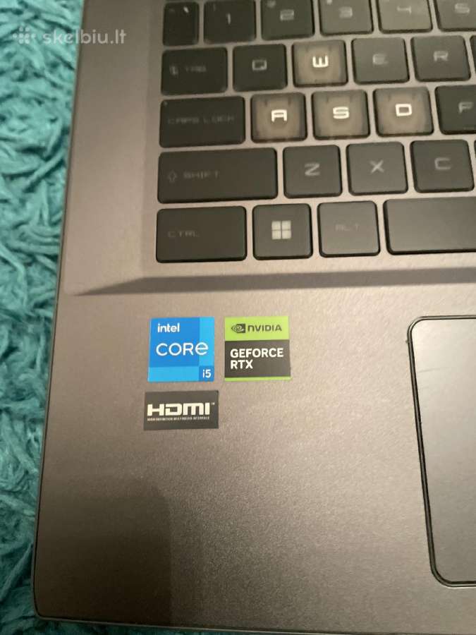 Msi gaming laptop - nuotraukos Nr. 3