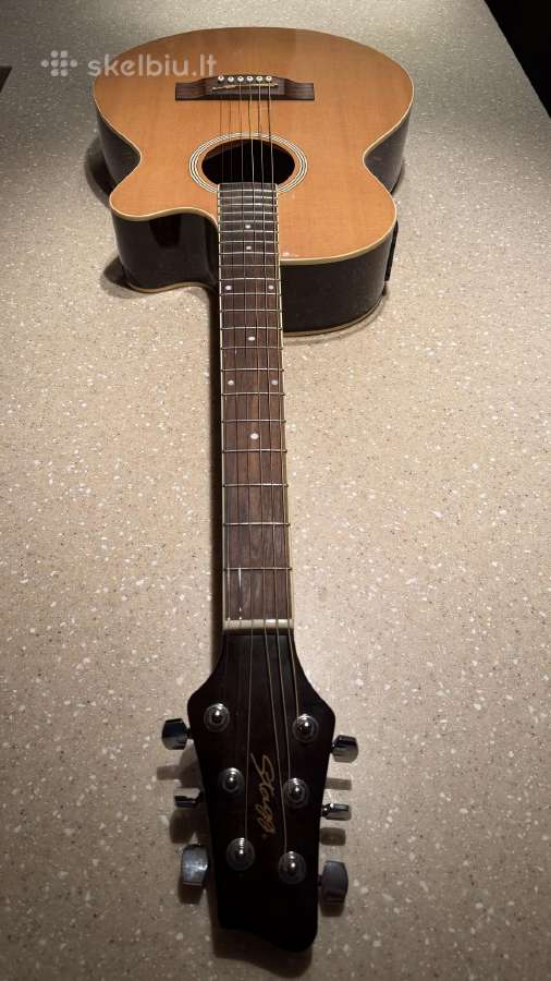 Parduodu naudotą elektro-akustinę Stagg gitarą - nuotraukos Nr. 2