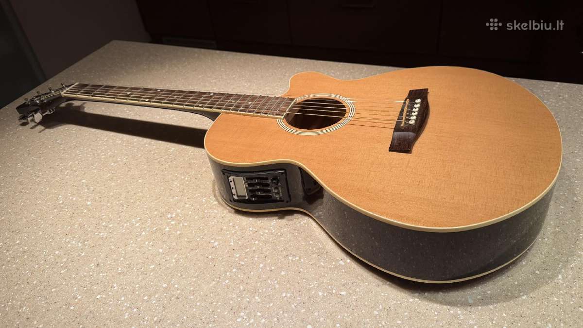 Parduodu naudotą elektro-akustinę Stagg gitarą - nuotraukos Nr. 3