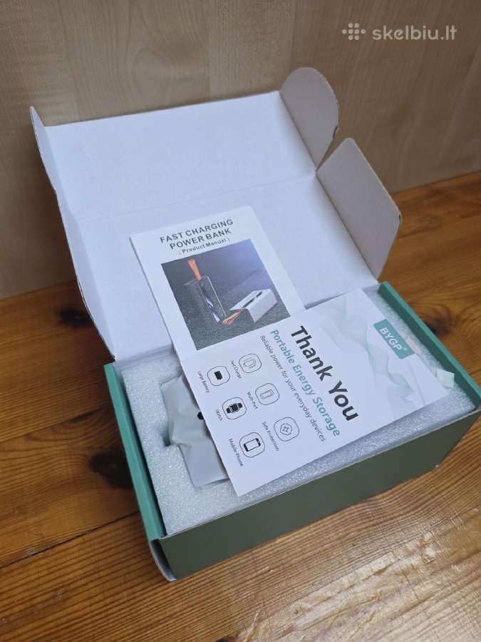 Powerbank 100 000 mah 66 w, naujas - nuotraukos Nr. 4