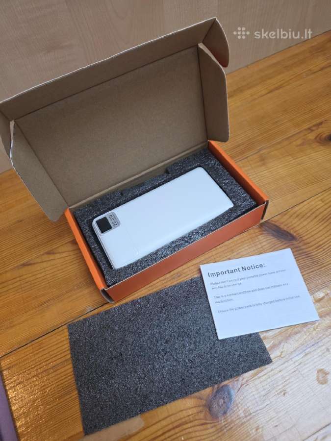 Powerbank 20 000 mah, naujas - nuotraukos Nr. 4