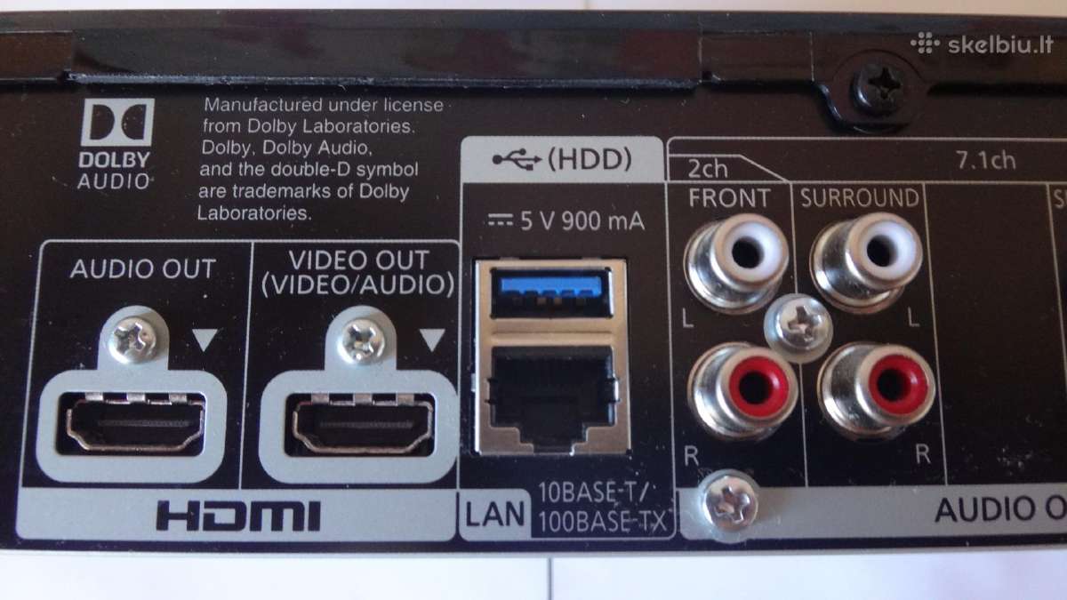 Panasonic Blu Ray grotuvas 4k - nuotraukos Nr. 5