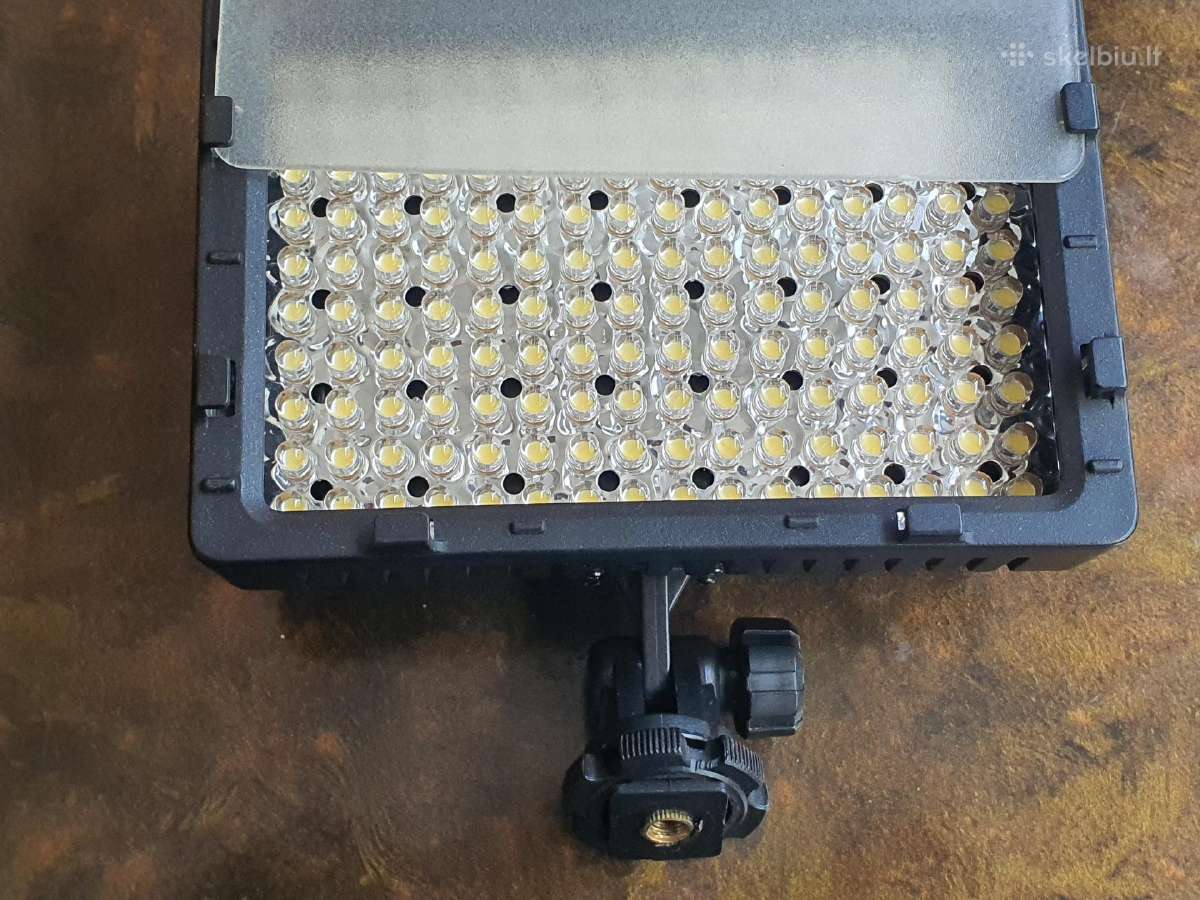 Cn-160 LED vaizdo šviesa filmavimui / fotografavim - nuotraukos Nr. 5