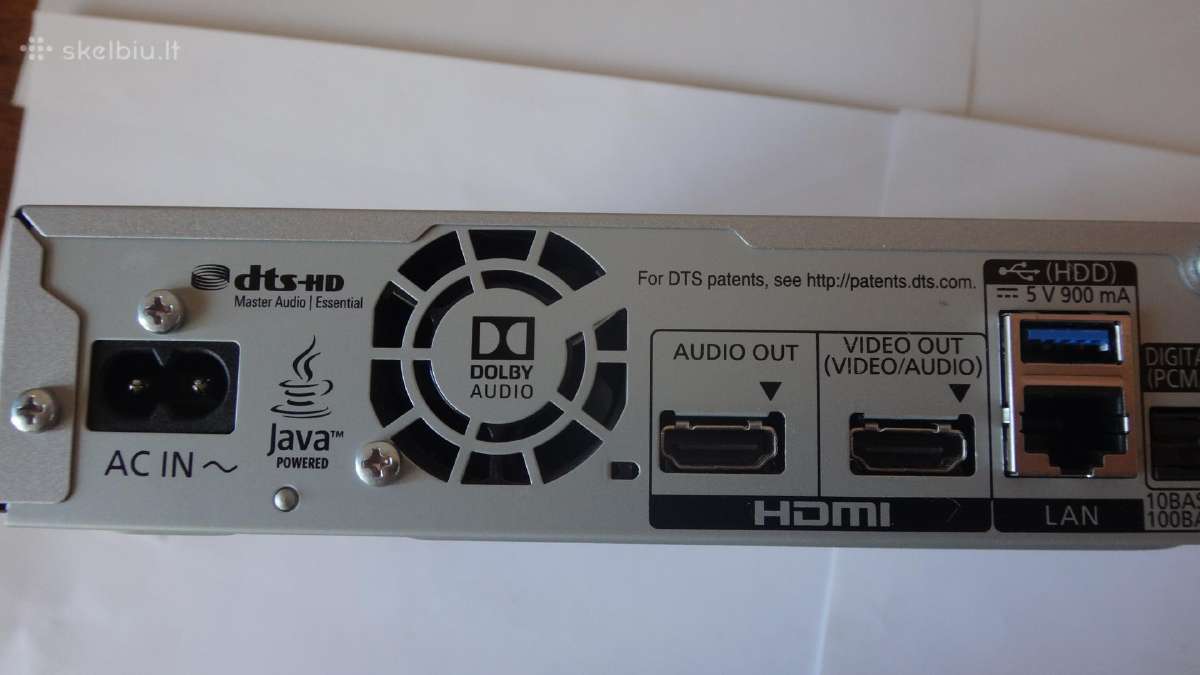 Panasonic Blu Ray grotuvas 4k - nuotraukos Nr. 3