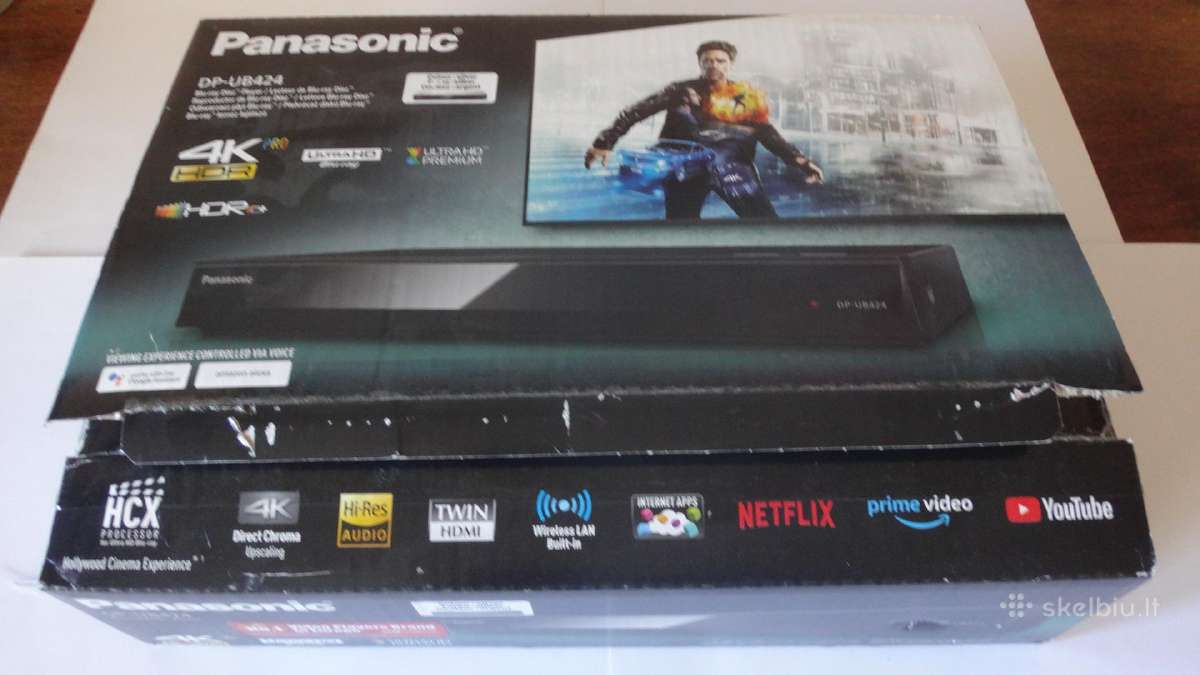 Panasonic Blu Ray grotuvas 4k - nuotraukos Nr. 5