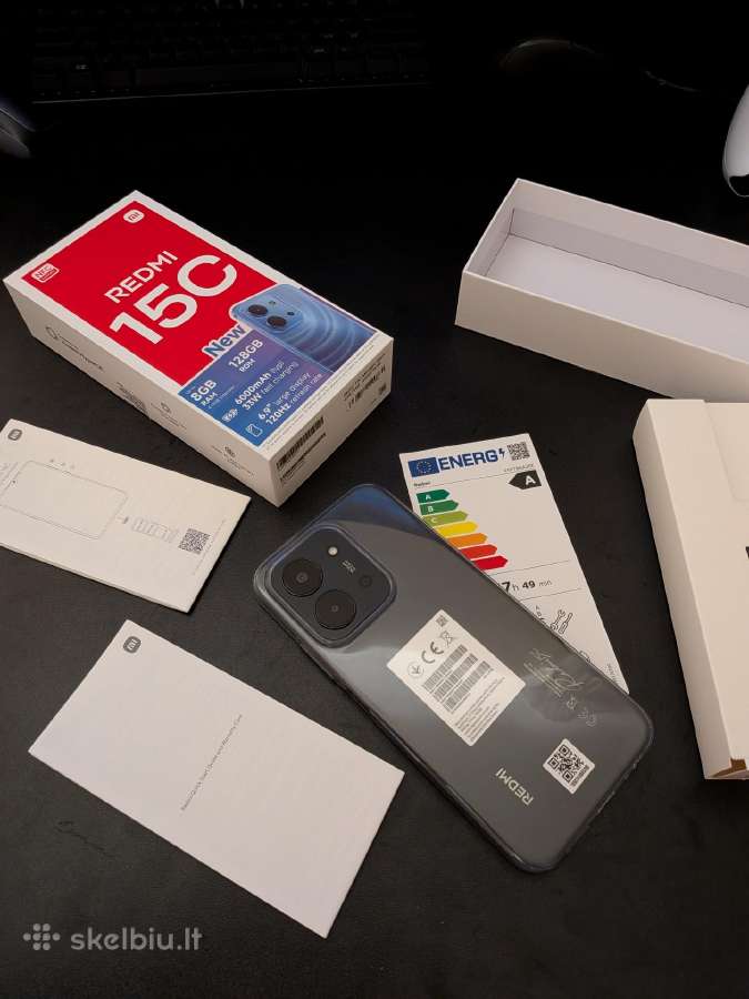 Naujas! Xiaomi Redmi 15c 128gb (Nfc, 6000mah) - nuotraukos Nr. 3