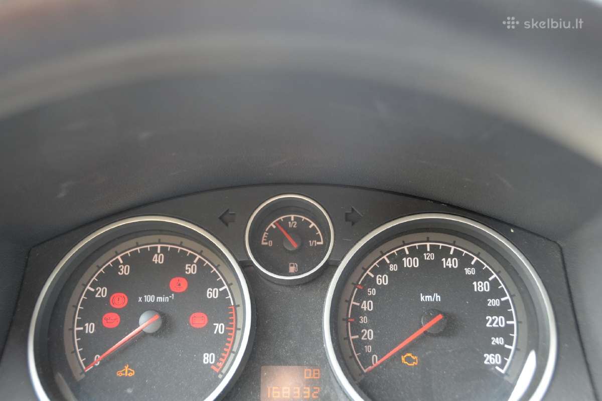 Parduodu opel zafira 2009 metų 1,8 l benzinas - nuotraukos Nr. 5