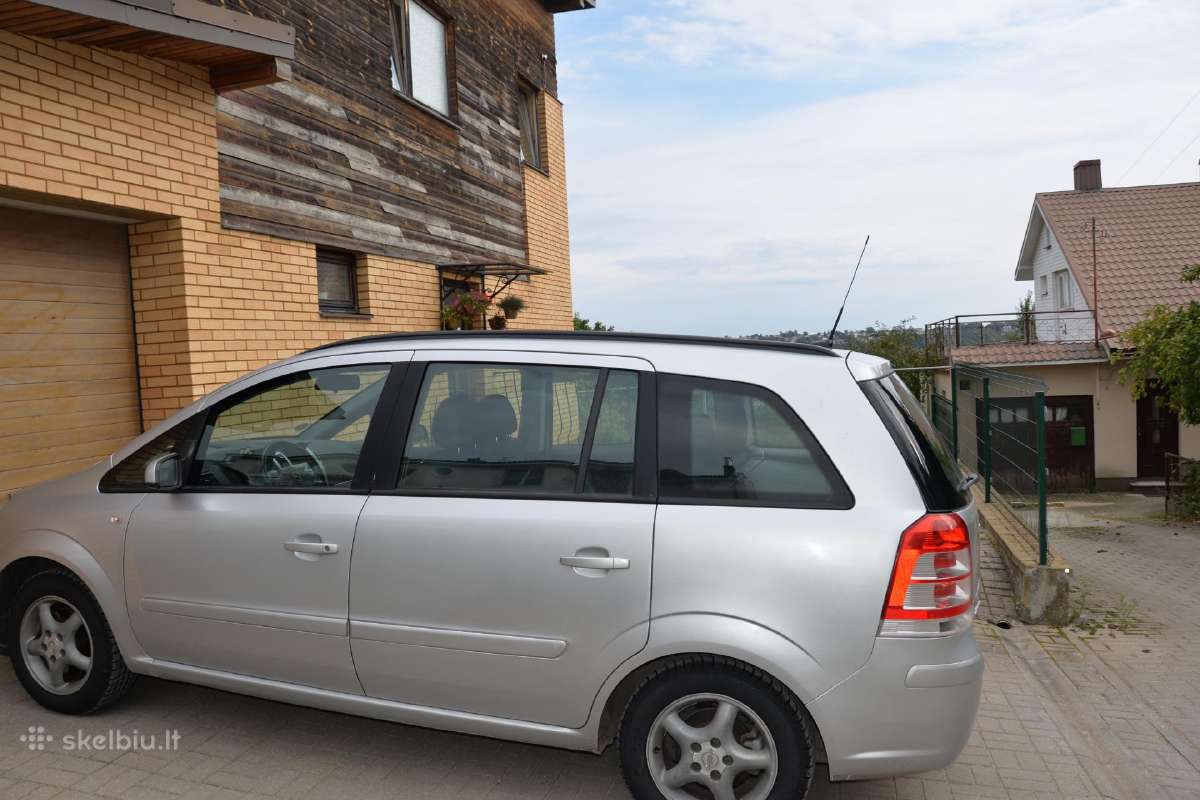 Parduodu opel zafira 2009 metų 1,8 l benzinas - nuotraukos Nr. 7
