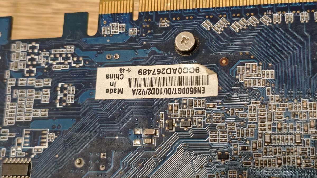 Asus Geforce 9500 GT Vaizdo Plokštė - nuotraukos Nr. 2